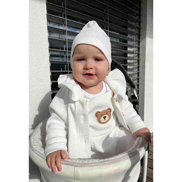 Nauji Baby Luxury drabužiai Laura balta, dydis 68 (4-6m), 68 (4-6m)