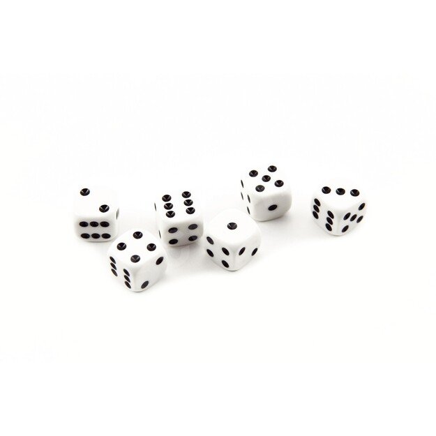 6 kauliukų dėžutėje 2