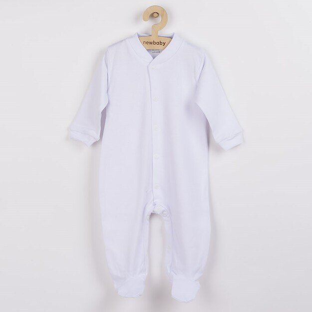 Baby Jumpsuit New Baby Classic baltas, dydis 74 (6-9m), 74 (6-9m)