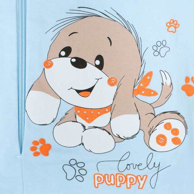 Kūdikių miegmaišis New Baby doggy blue, dydis 68 (4-6m), 68 (4-6m)