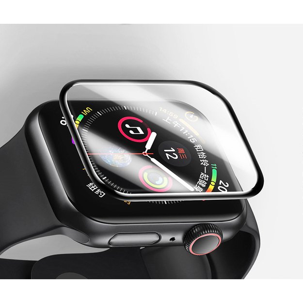 Mocolo 3D Glass Full Glue – apsauginis stiklas, skirtas Apple Watch 7/8 41 mm ekranui 17