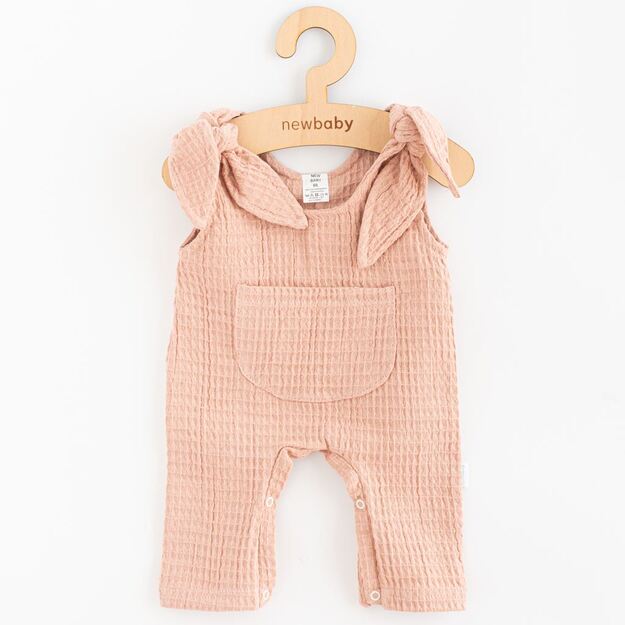 Kūdikių muslino raišteliai Nauji Baby Comfort Clothes Rožiniai, 62 (3-6m), 62 (3-6m) dydis