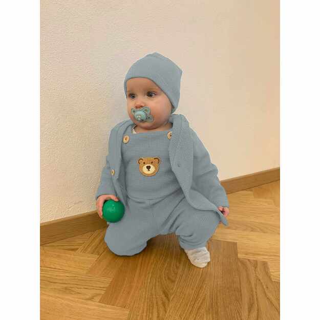 Nauji Baby Luxury drabužiai Oliver grey, dydis 74 (6-9m), 74 (6-9m)