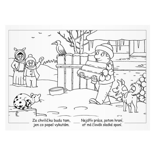 MFP Winter coloring pages 4