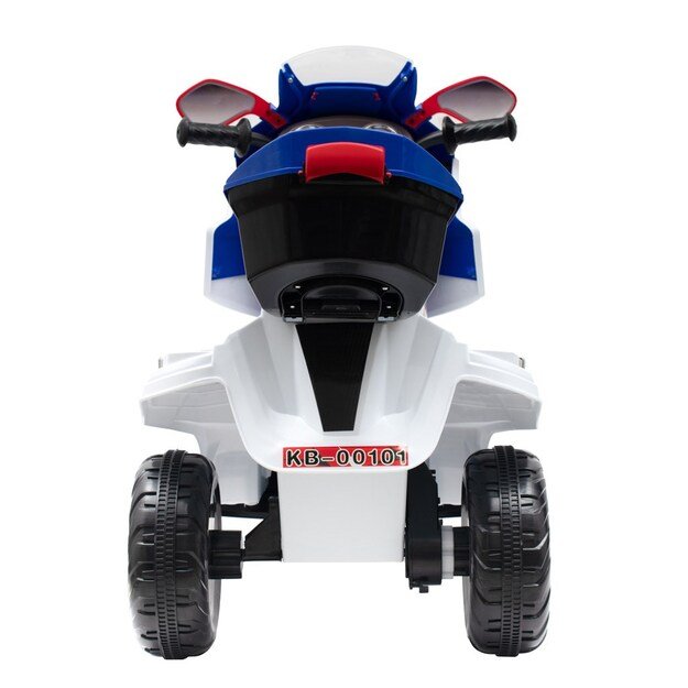 Baby Mix RACER elektrinis motociklas baltas