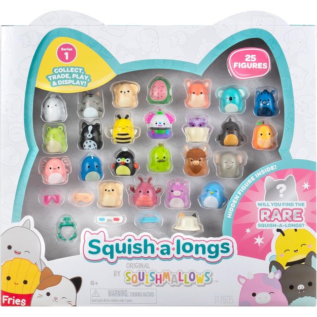 Squish a longs set of 25 figures
