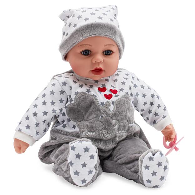 Čekiškai kalbanti ir dainuojanti lėlė kūdikis PlayTo Lola 46 cm