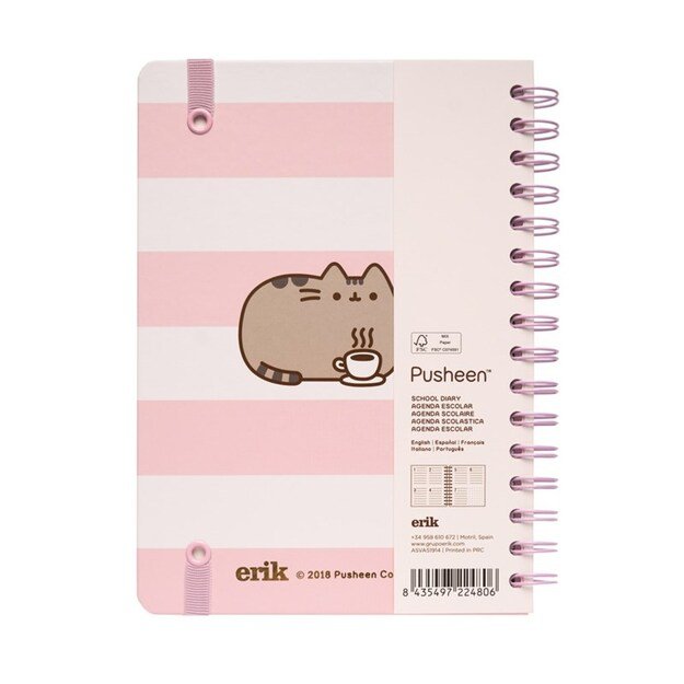 Pusheen – Planner 2019/2020 (14 x 16 cm)