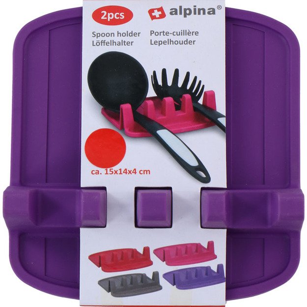 Alpina - Šaukšto / indų laikiklis 2 vnt (violetinė) 3