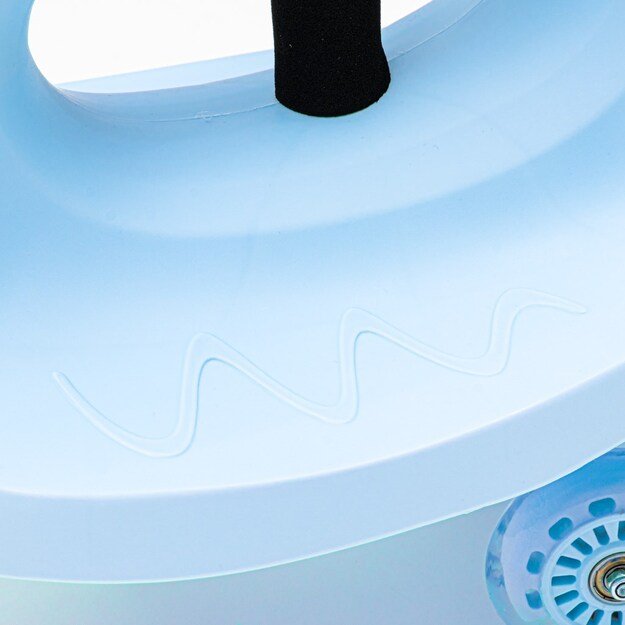 „Gravity Swing“ automobilio pasivažinėjimas vaikams su LED Baby Mix G-Force mėlyna spalva