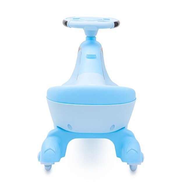 „Gravity Swing“ automobilio pasivažinėjimas vaikams su LED Baby Mix G-Force mėlyna spalva