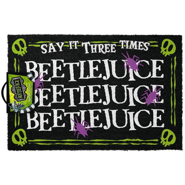 Beetlejuice – durų kilimėlis (40 x 60 cm)