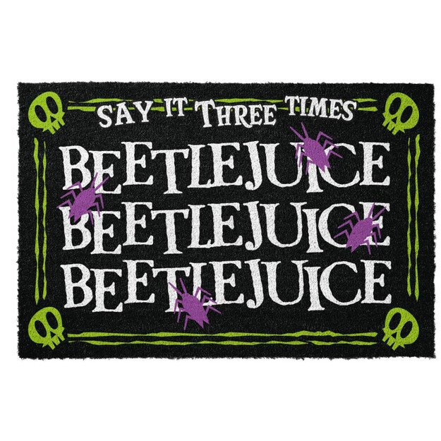 Beetlejuice – durų kilimėlis (40 x 60 cm)