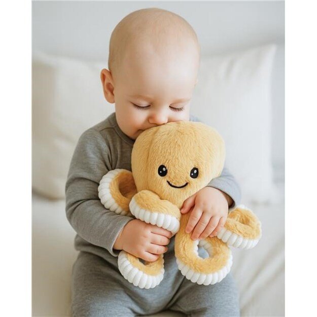 Pliušinis aštuonkojis žaislas Baby Mix 17 cm