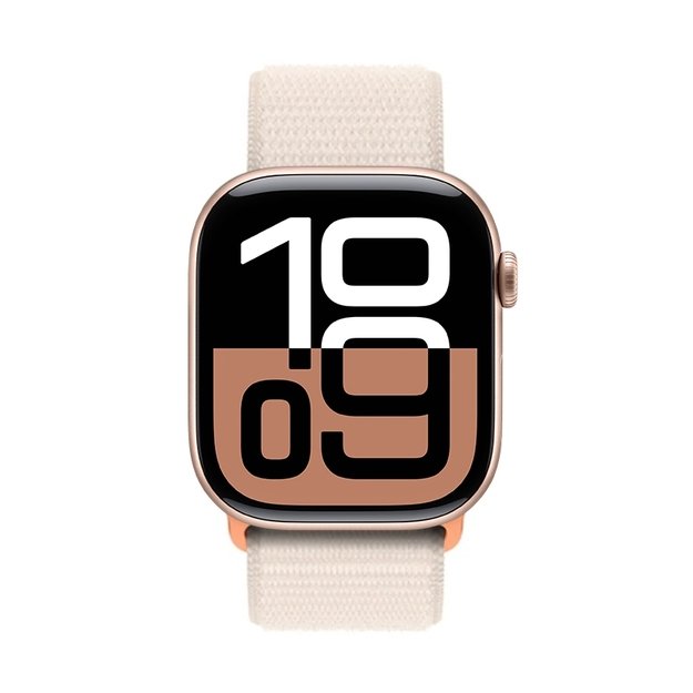 Crong Nylon – sportinė apyrankė, skirta Apple Watch 38/40/41/42 mm (Starlight) 7