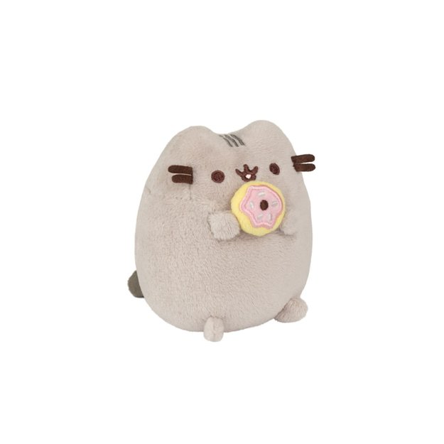 Pusheen - pliušinis talismanas su spurgu 13 cm