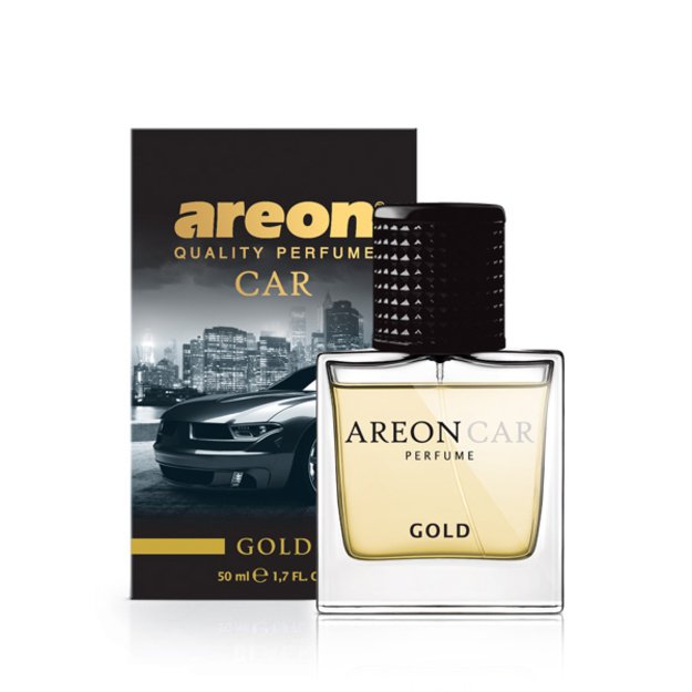 AREON CAR PERFUME - Gold, 50ml  