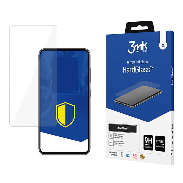 3mk HardGlass – grūdintas stiklas, skirtas Samsung Galaxy S24 FE