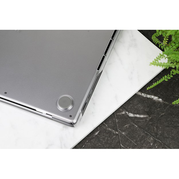 „Moshi iGlaze“ – „Hardshell“ dėklas, skirtas „MacBook Air 13.6 M3“ (2024 m.) / M2 (2022 m.) („Stealth Black“)
