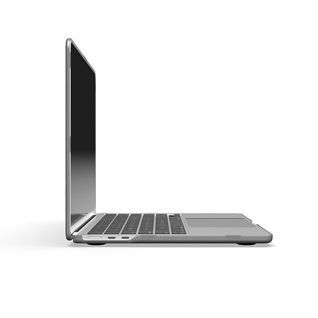 „Moshi iGlaze“ – „Hardshell“ dėklas, skirtas „MacBook Air 13.6 M3“ (2024 m.) / M2 (2022 m.) („Stealth Black“)
