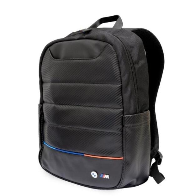 BMW Carbon & Nylon Tricolor – nešiojamojo kompiuterio kuprinė 16 (juoda)