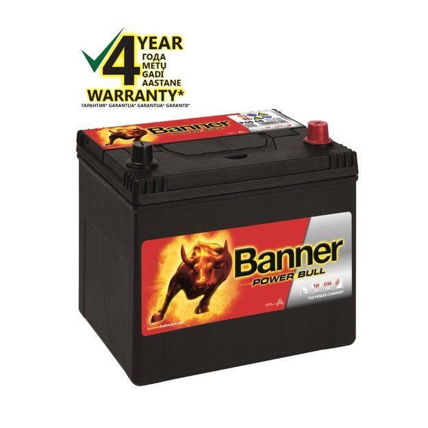 Banner 60 Ah 510A -+ 12V Power akumuliatorius 233x173x203/225mm  