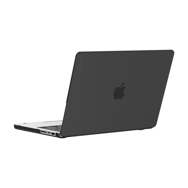 „Incase Hardshell“ dėklas, skirtas 14 colių „MacBook Pro“ (M4/M3/M2/M1/2024-2021) (taškeliai/juodas)