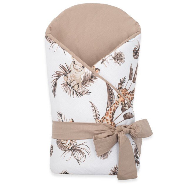 Dvipusis įklotas kūdikiui New Baby Safari 80x80 cm