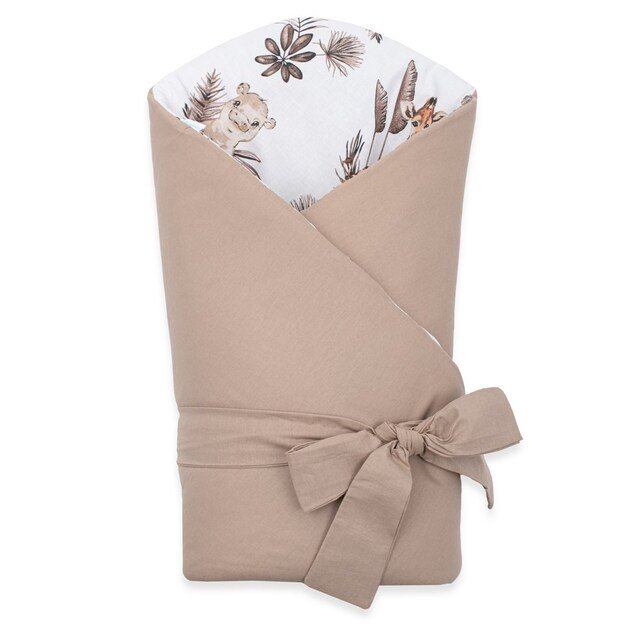 Dvipusis įklotas kūdikiui New Baby Safari 80x80 cm