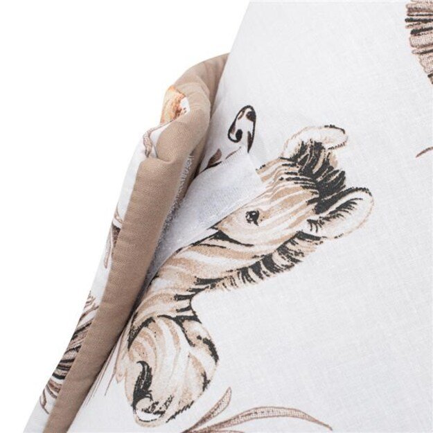 Dvipusis įklotas kūdikiui New Baby Safari 80x80 cm