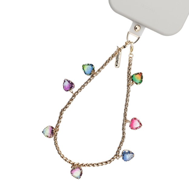 „Crong Phone Charm“ – telefono dirželis („Rainbow Hearts“) 5
