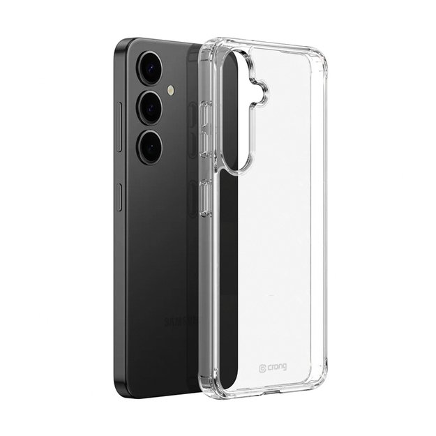 Crong Crystal Shield Cover – dėklas, skirtas Samsung Galaxy S25+ (skaidrus) 1