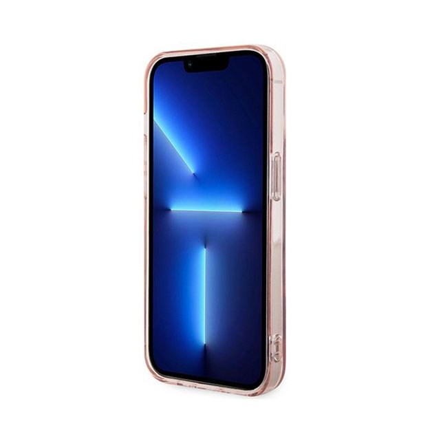 Karl Lagerfeld IML Choupette MagSafe – dėklas, skirtas iPhone 14 Pro Max (rožinis) 5