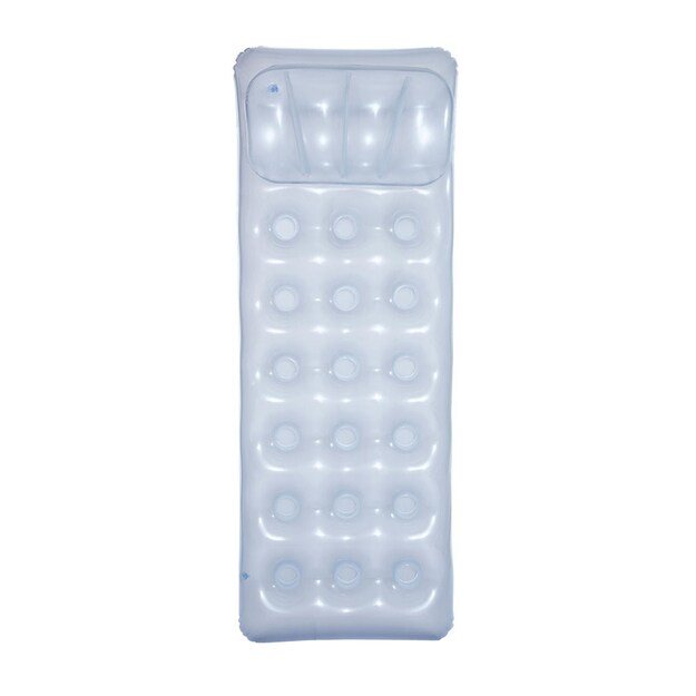 Pripučiamas čiužinys Bestway sidabrinis 188cm x 71cm
