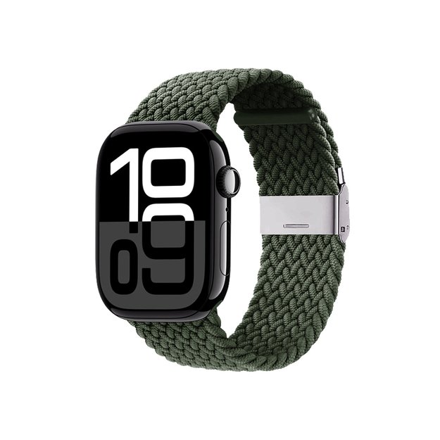 Crong Wave Band – pintas dirželis Apple Watch 44/45/46/49 mm (žalias) 6