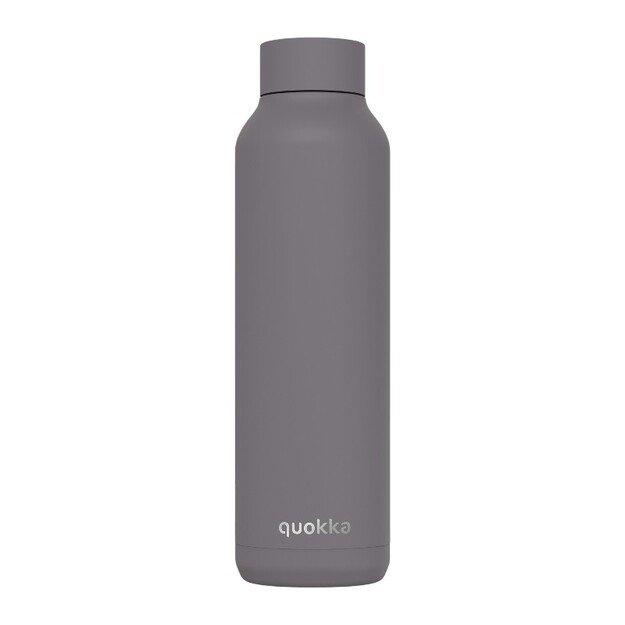 Quokka Solid – nerūdijančio plieno termo butelis 630 ml (pilkas) 1