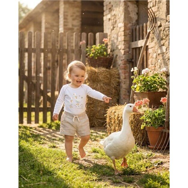 Kūdikių kombinezonas su raštu New Baby Goose, 74 (6-9m) 2