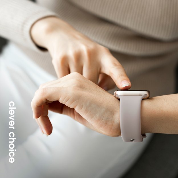 „Crong Liquid“ – dirželis skirtas „Apple Watch“ 38/40/41/42 mm (žalias)