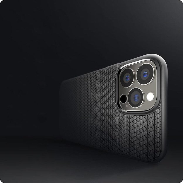 Spigen Liquid Air – dėklas, skirtas iPhone 13 Pro (juodas)