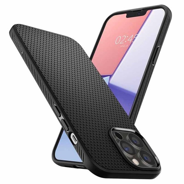 Spigen Liquid Air – dėklas, skirtas iPhone 13 Pro (juodas)
