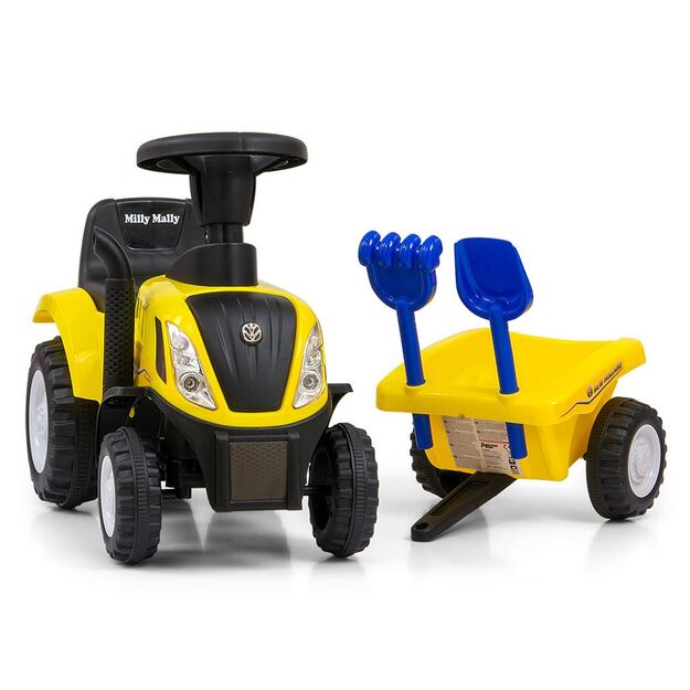 NEW HOLLAND T7 TRAKTORIUS Milly Mally geltonas