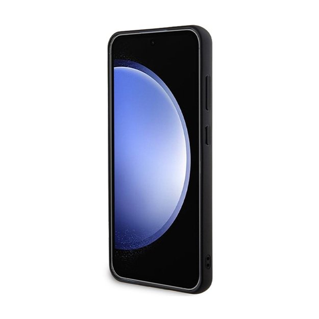 „Guess“ Rhinestone Triangle dėklas „Samsung Galaxy S24+“ (auksinis) 13