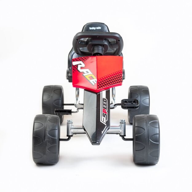 Pedalinis gokartas Baby Mix Speedy, raudonas (Kaip naujas)