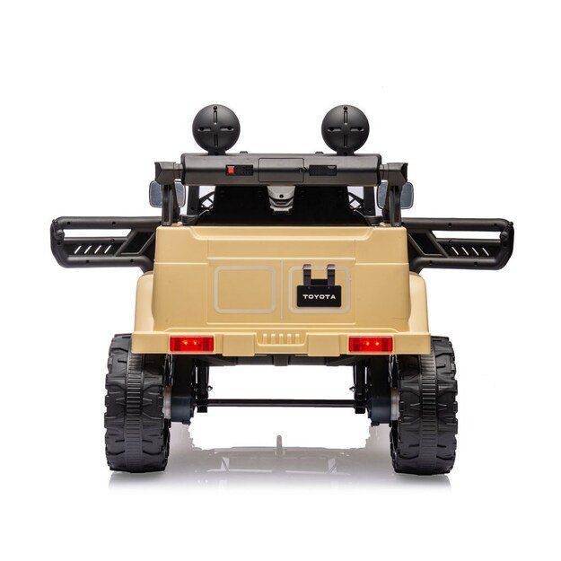 Elektrinis vaikiškas automobilis Milly Mally Toyota FJ Cruiser juodas