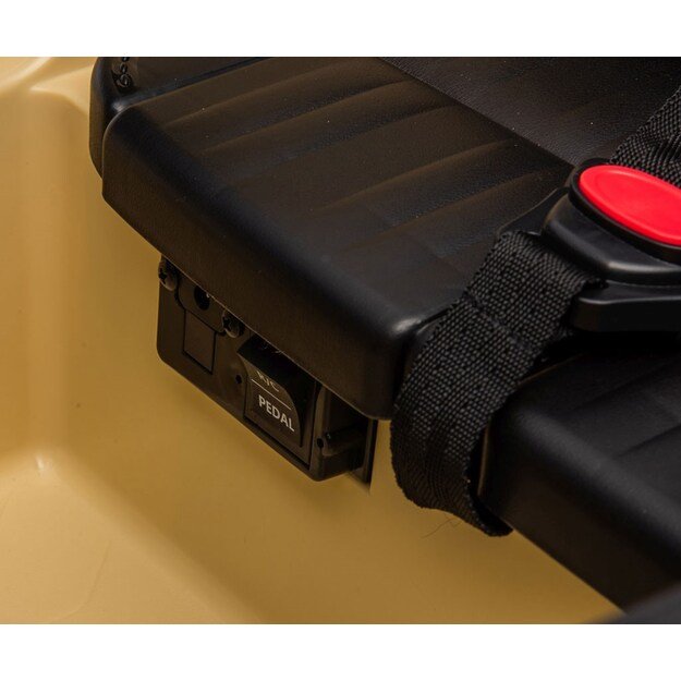 Elektrinis vaikiškas automobilis Milly Mally Toyota FJ Cruiser juodas