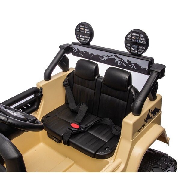 Elektrinis vaikiškas automobilis Milly Mally Toyota FJ Cruiser juodas