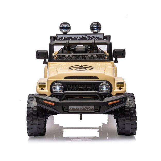 Elektrinis vaikiškas automobilis Milly Mally Toyota FJ Cruiser juodas