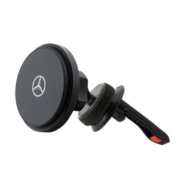 „Mercedes Silver Star MagSafe“ – magnetinis automobilio laikiklis su 15 W belaidžiu įkrovimu (juodas)