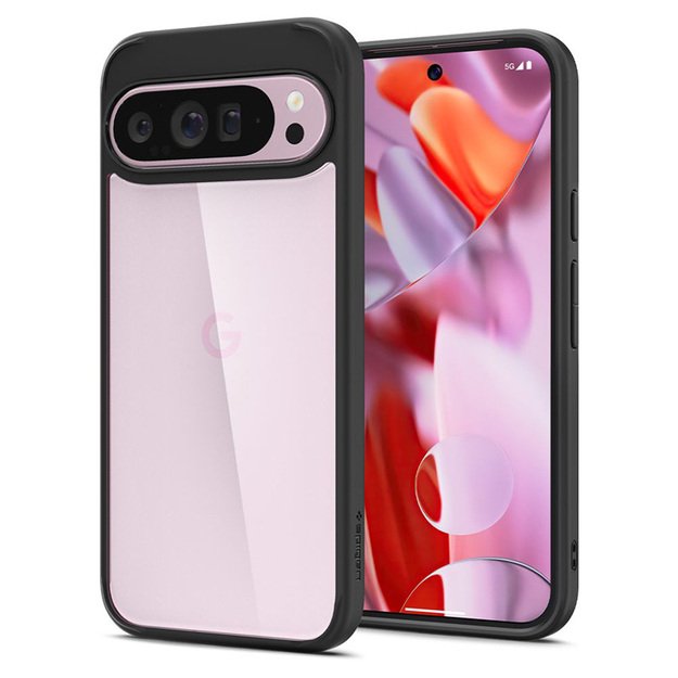 „Spigen Ultra Hybrid“ – „Google Pixel 9 Pro XL“ dėklas (matinis juodas) 16