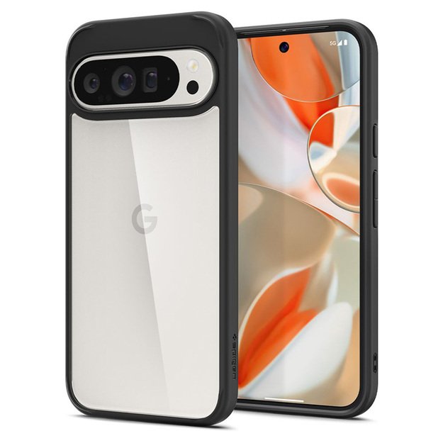 „Spigen Ultra Hybrid“ – „Google Pixel 9 Pro XL“ dėklas (matinis juodas) 17